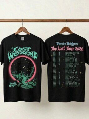 Phoebe Bridgers Lost Weekend Tour 2026 T-Shirt Reprint